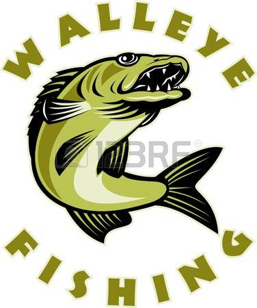 376x450 Trout Clipart Walleye