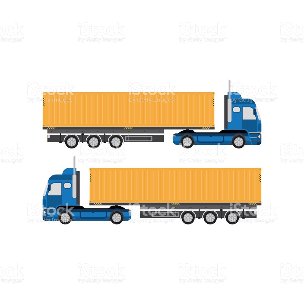 1024x1024 Container Clipart Big Truck