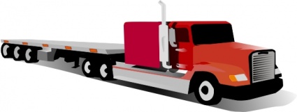 425x161 Free Download Of Container Truck Clip Art Vector Graphic