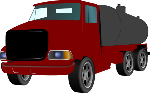600x373 Landscape With Truck Trailer Clipart