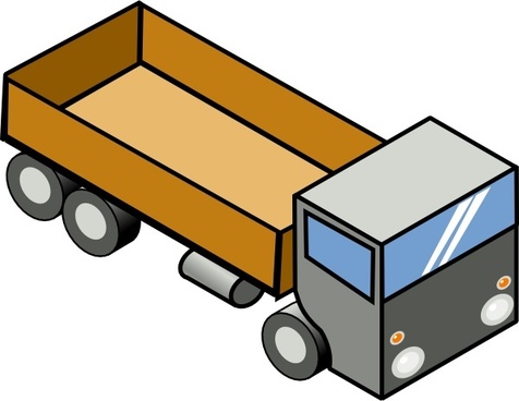 476x368 Truck And Trailer Vector Art Free Vector Download (215,530 Free