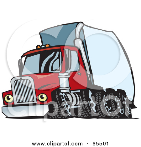 450x470 Semi Truck Clipart Black And White Clipart Panda