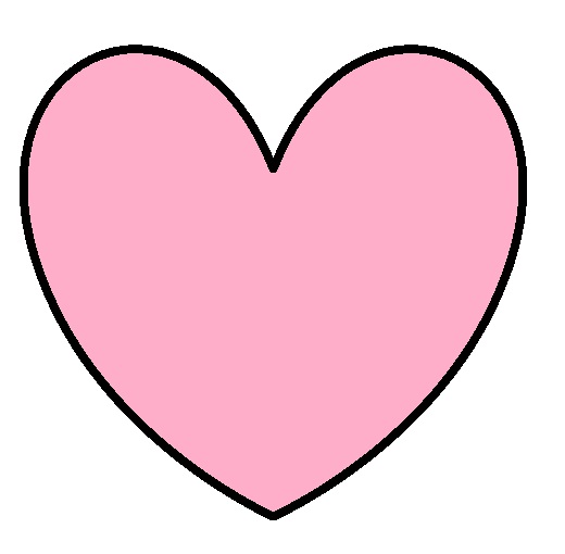 520x510 Collection Of Pink Love Heart Clipart High Quality, Free