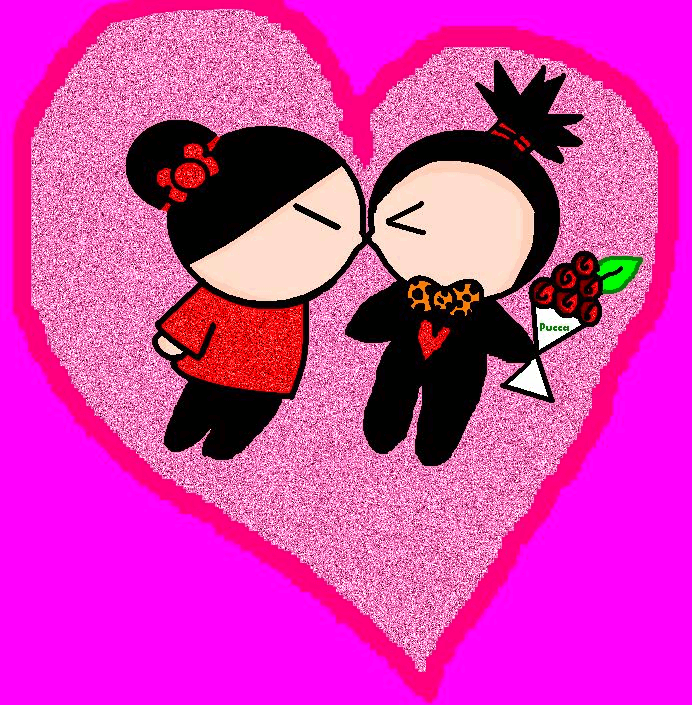 692x705 True Love, Pucca And Garu By Suzzie456