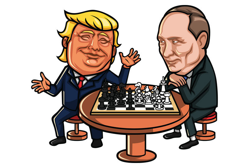 800x538 Donald Trump Playing Chess With Putin