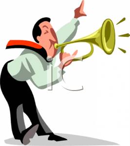 267x300 A Man Playing Trumpet