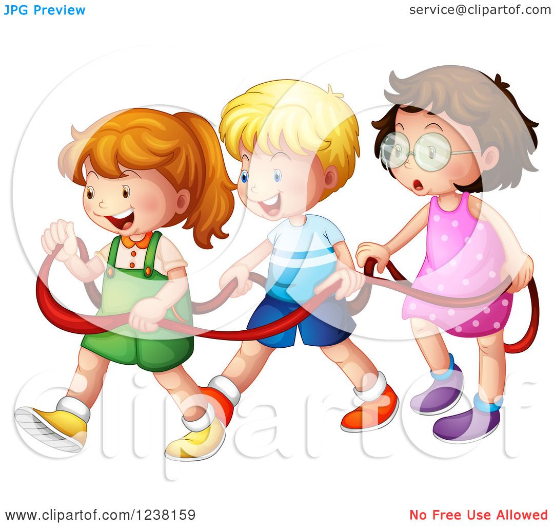 1080x1024 Clipart Of Children Doing Leadershipnd Trust Exercise