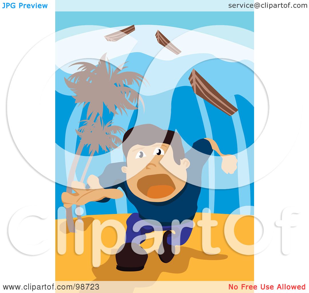 1080x1024 Royalty Free (Rf) Clipart Illustration Of Man Running Through
