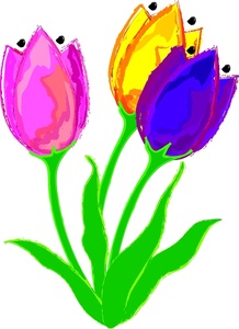 218x300 Tulip Clipart Clipart Panda