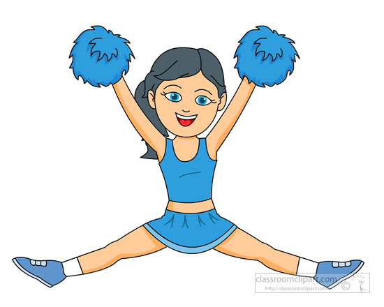 550x440 Free Cheerleading Clip Art Pictures