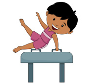 210x172 Free Gymnastics Clipart Pictures