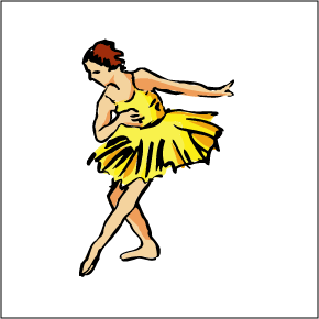 290x290 Dance Clip Art Shirtail