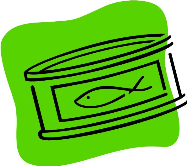 595x529 Tuna Salad Clipart