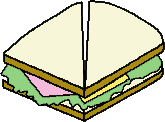 325x241 Tuna Sandwich Cliparts