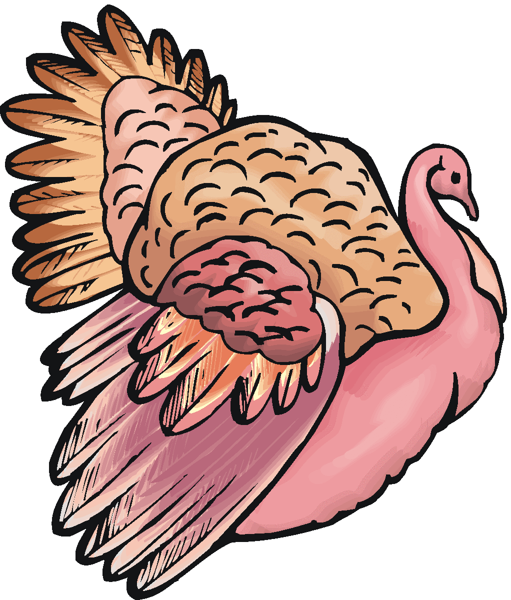 1022x1200 Tom Turkey Project Clipart