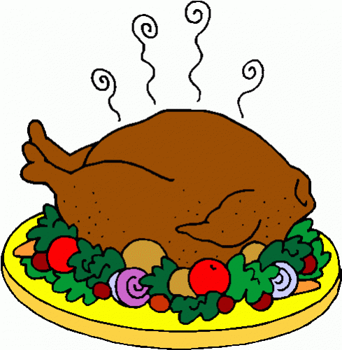 489x500 Pictures Turkey Dinner Pictures Clip Art,