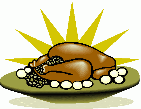 490x377 Cooked Turkey Clipart Clipartmonk