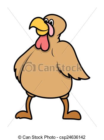 351x470 Cartoon Bird. Cartoon Funny Turkey Bird Character Face Eps
