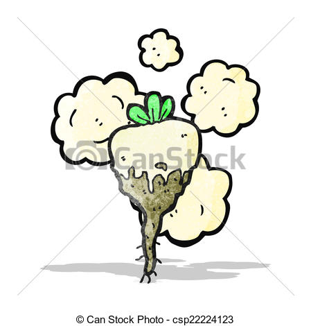 449x470 Cartoon Turnip Vector Illustration