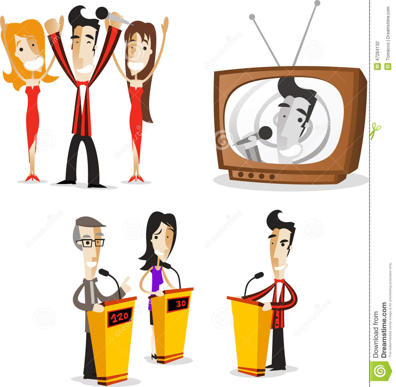1330x1300 Tv Game Show Clipart