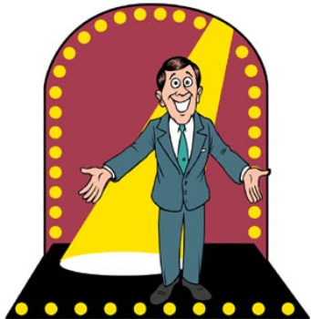 341x350 Tv Game Show Clip Art