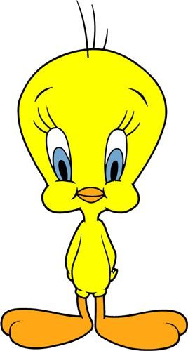 268x500 Tweety Is A Pompous Ego Manic Who Hides Behind His High Childish