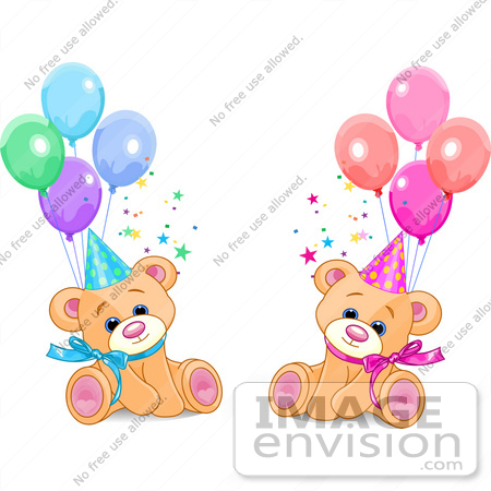 450x450 Happy Birthday Twins Clipart