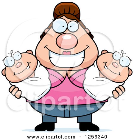 450x470 Twins Clipart Infancy Stage 4019157