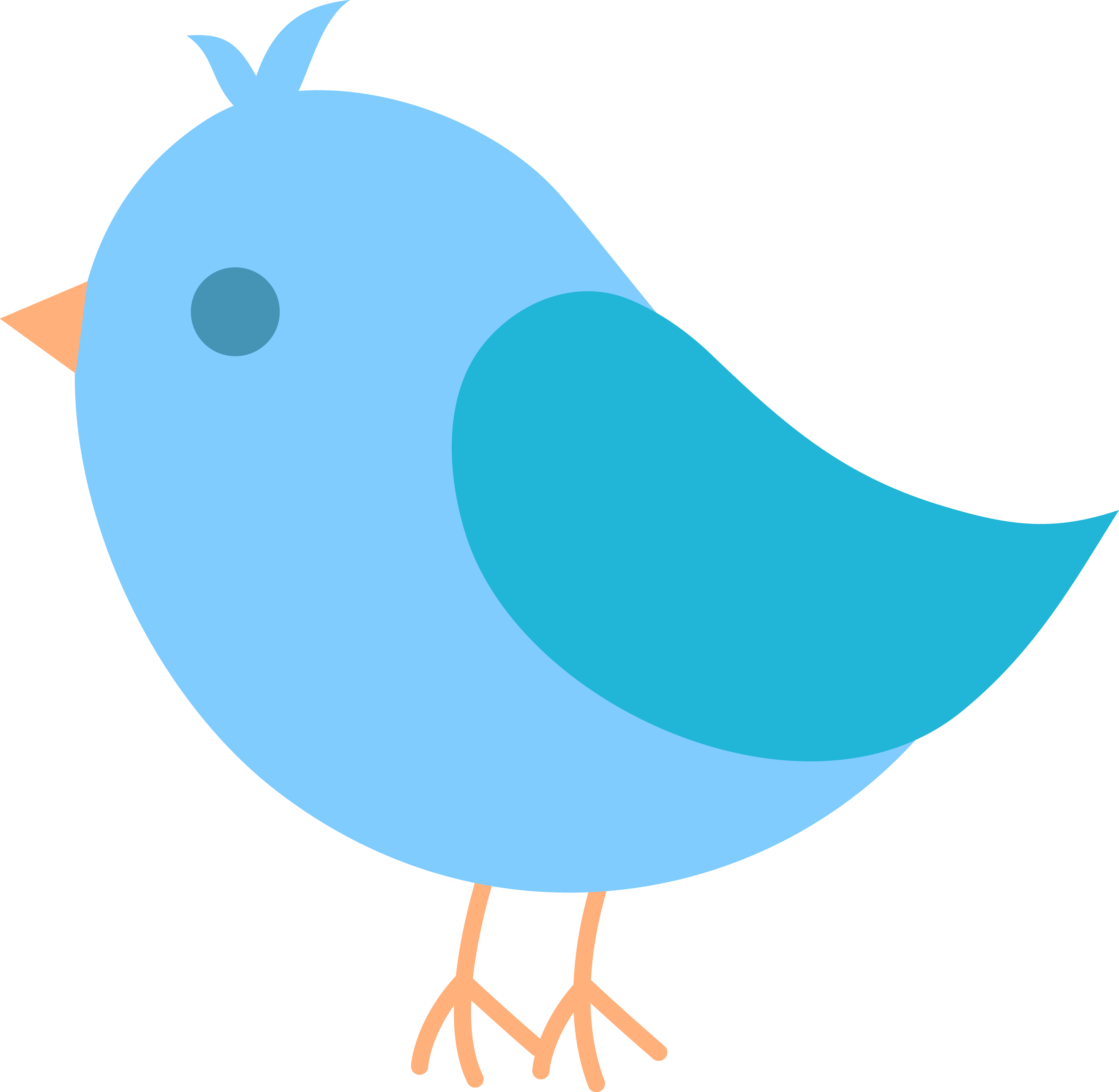4621x4511 Twitter Clip Art