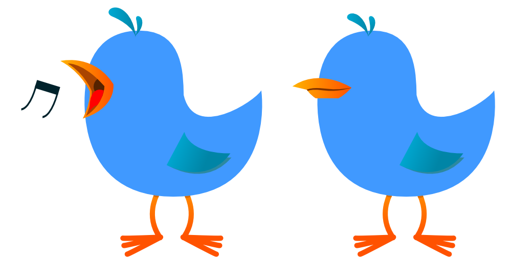 999x541 Clip Art Twitter Bird Tweet Tweet 5 Clipartist