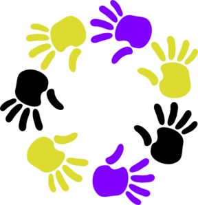 288x298 Circle Of Hands Clip Art