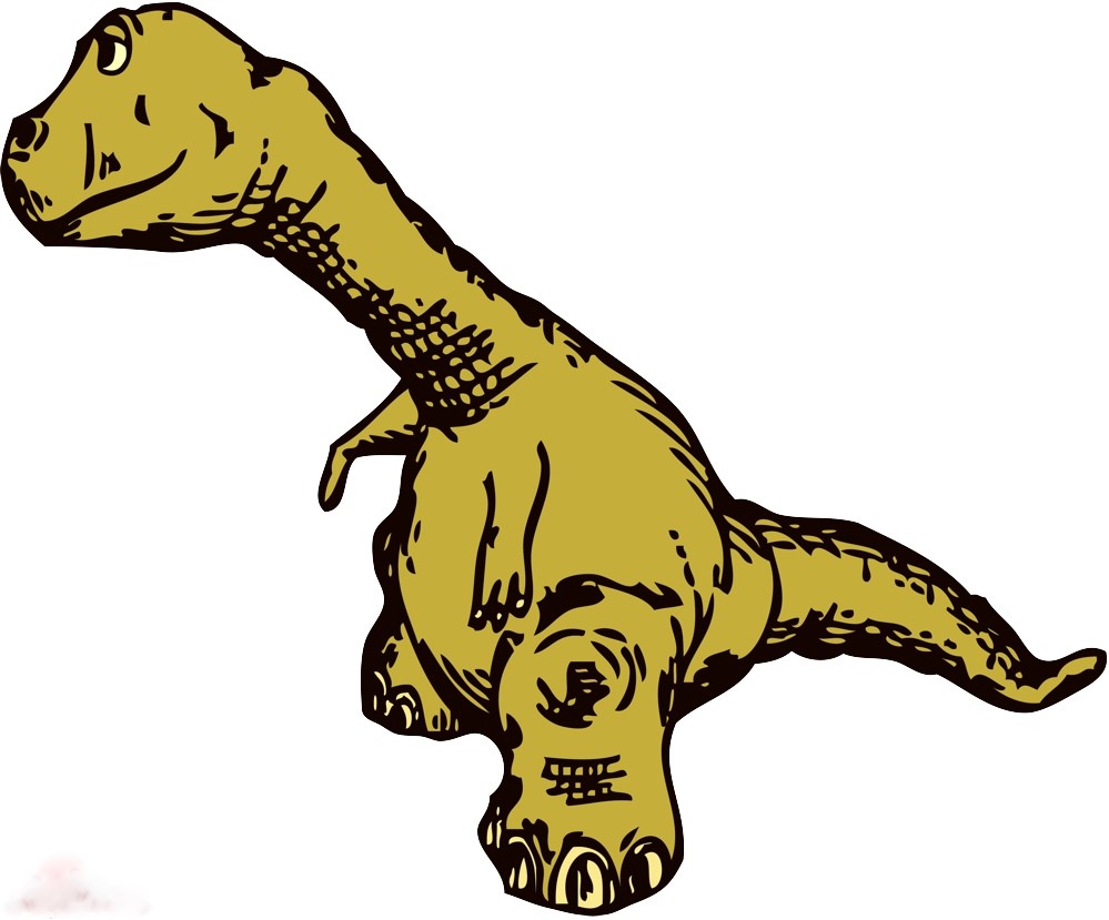 999x829 Dinosaur Clip Art Black And White