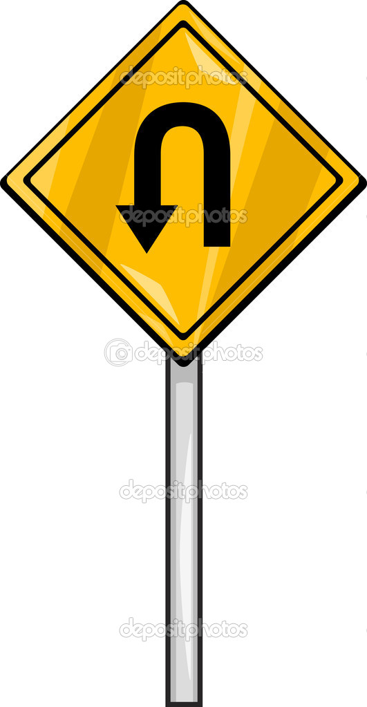 531x1023 Of U Turn Sign Clip Art Clipart Panda