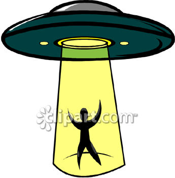 345x350 Ufo Abduction Clip Art