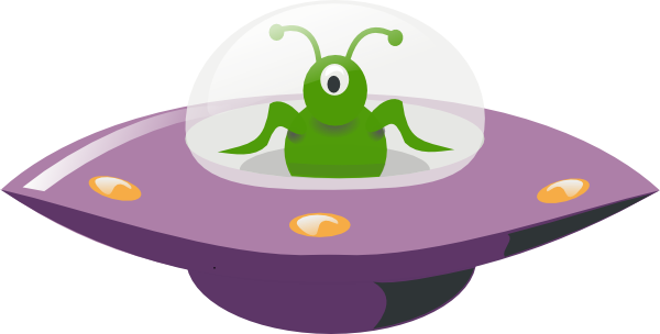 600x304 Ufo Cartoon Clip Art Free Vector 4vector