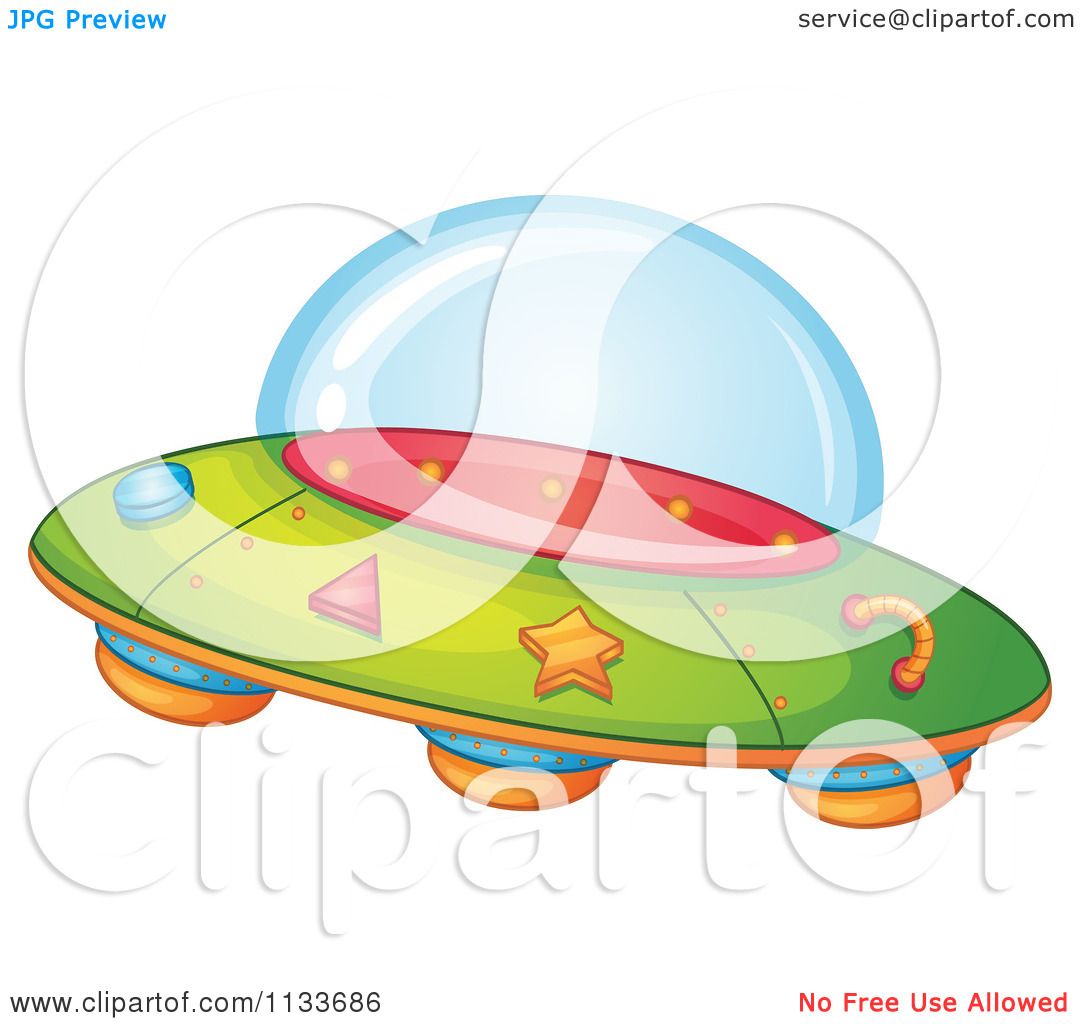 1080x1024 Folk Art Ufos Cartoon Of A Toy Ufo