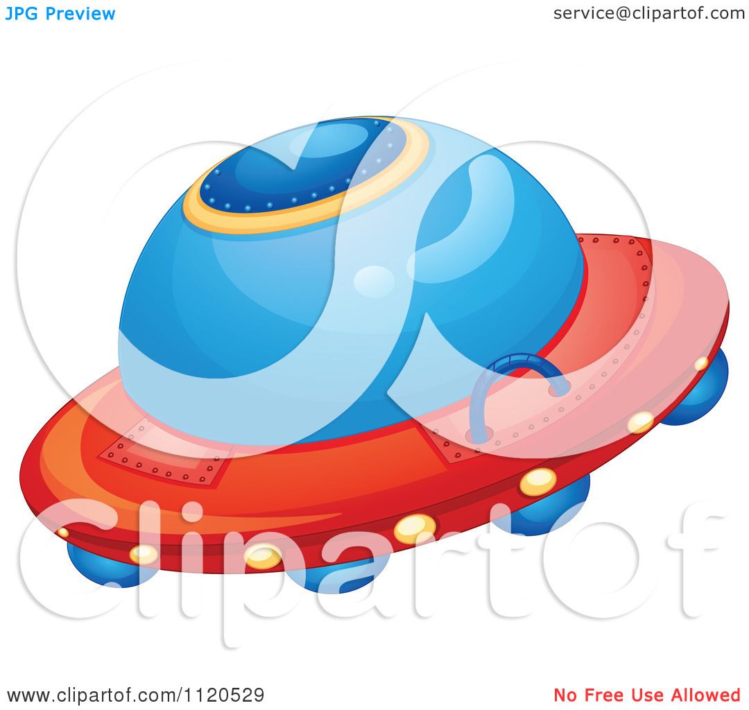 1080x1024 Cartoon Of A Flying Saucer Ufo