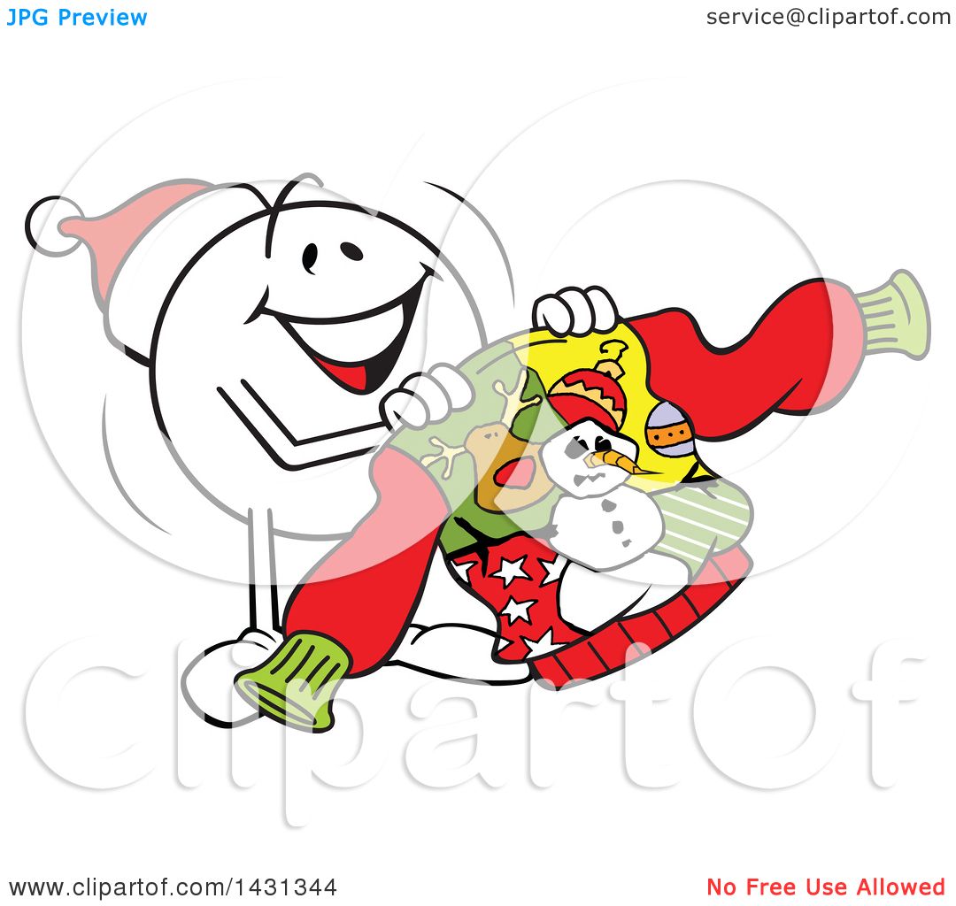 1080x1024 Clipart Of A Cartoon Happy Festive Moodie Character Emoticon