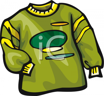 350x325 Sweater Clip Art