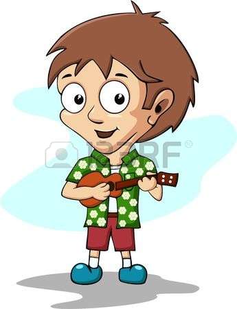 345x450 Ukulele Clipart Hawaiian Person