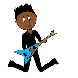 300x300 Playing The Guitar Clipart Ukulele Clipart Animated 9