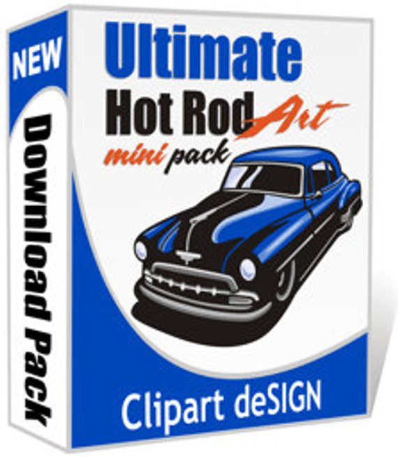 570x654 414 Hot Rod Vector Clip Art Vinyl Ready Decal Designs Free