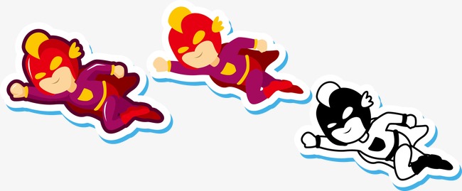 650x269 Cartoon Ultraman, Cartoon, Salted, Superman Png And Vector