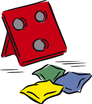 310x350 Corn Hole Hootenanny Clipart Collection