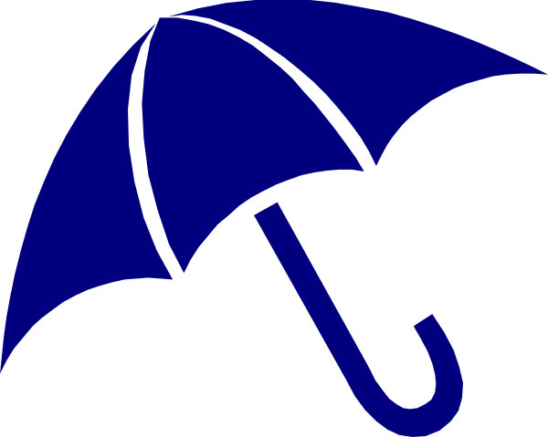 600x479 Navy Umbrella Clipart Clip Art