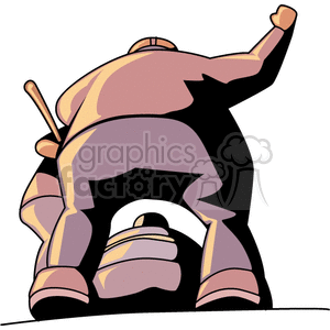 300x300 Royalty Free Baseball Umpire 168346 Vector Clip Art Image