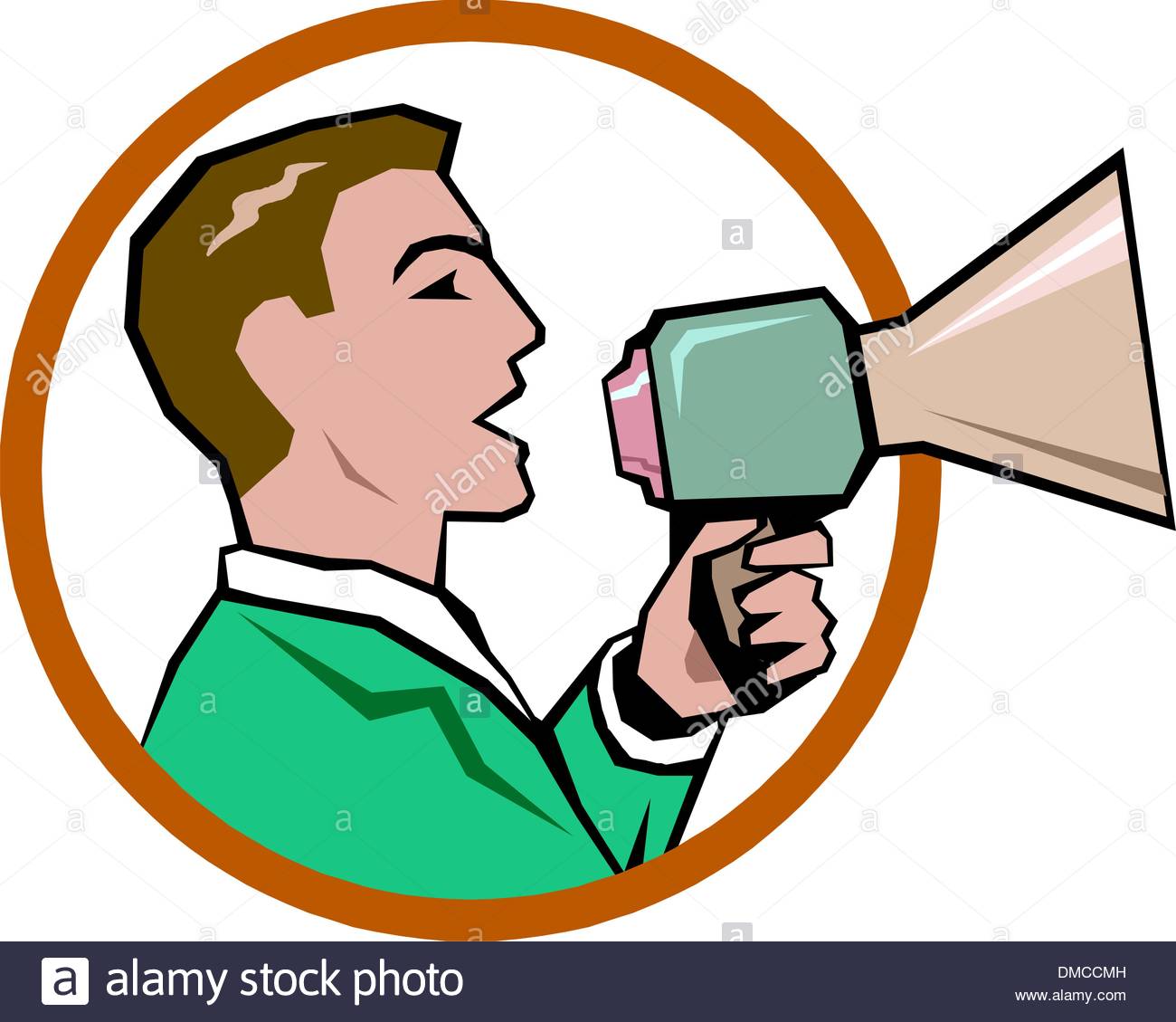 1300x1129 Announcer Stock Vector Images