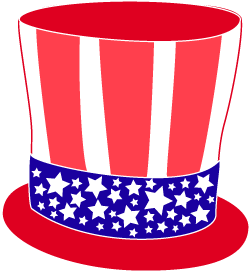 250x273 Uncle Sam Hat Clip Art