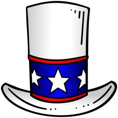 236x236 Patriotic Usa Top Hat Clip Art. A Variation Of The Uncle Sam Top