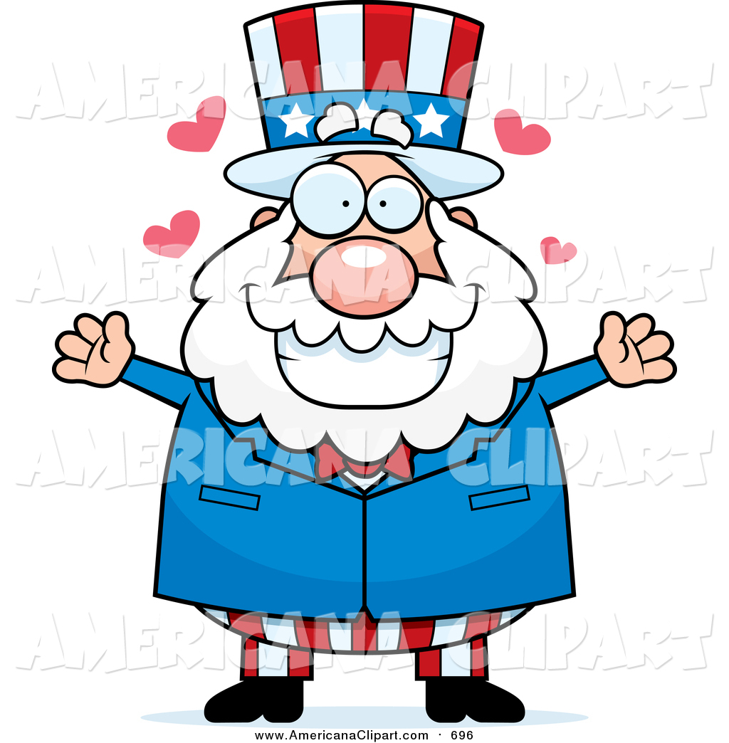 1024x1044 Americana Vector Cartoon Clip Art Of A Chubby Short Uncle Sam